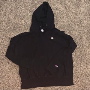 Men’s Black champion hoodie